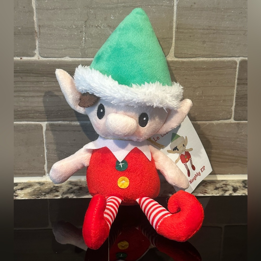 Brand New AnnieCos Elf Plush Christmas Stuffed Toy or Decoration 10” from 2016